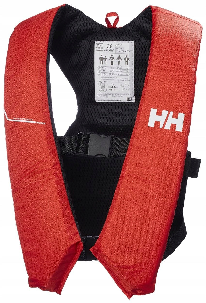 Safety vest Helly Hansen Rider Compact red 50N M for SUP