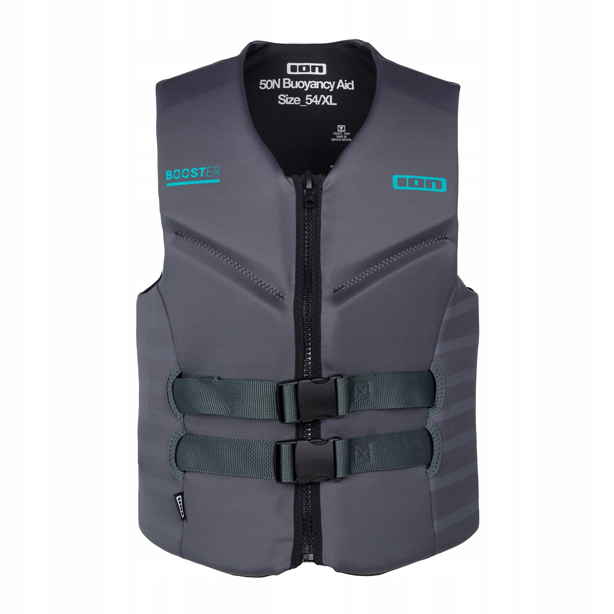 Safety vest ION Booster 50N Front Zip black L Brand ION