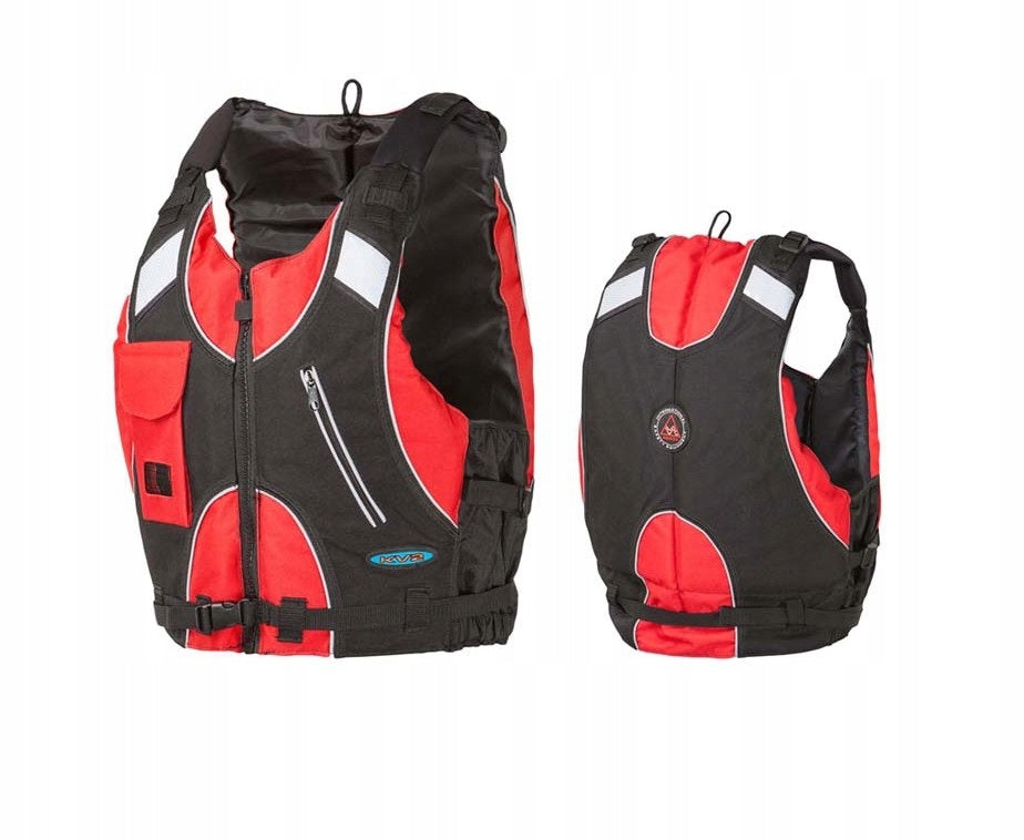 Safety vest MQ red-black Aquarius 15-30 kg r. CH