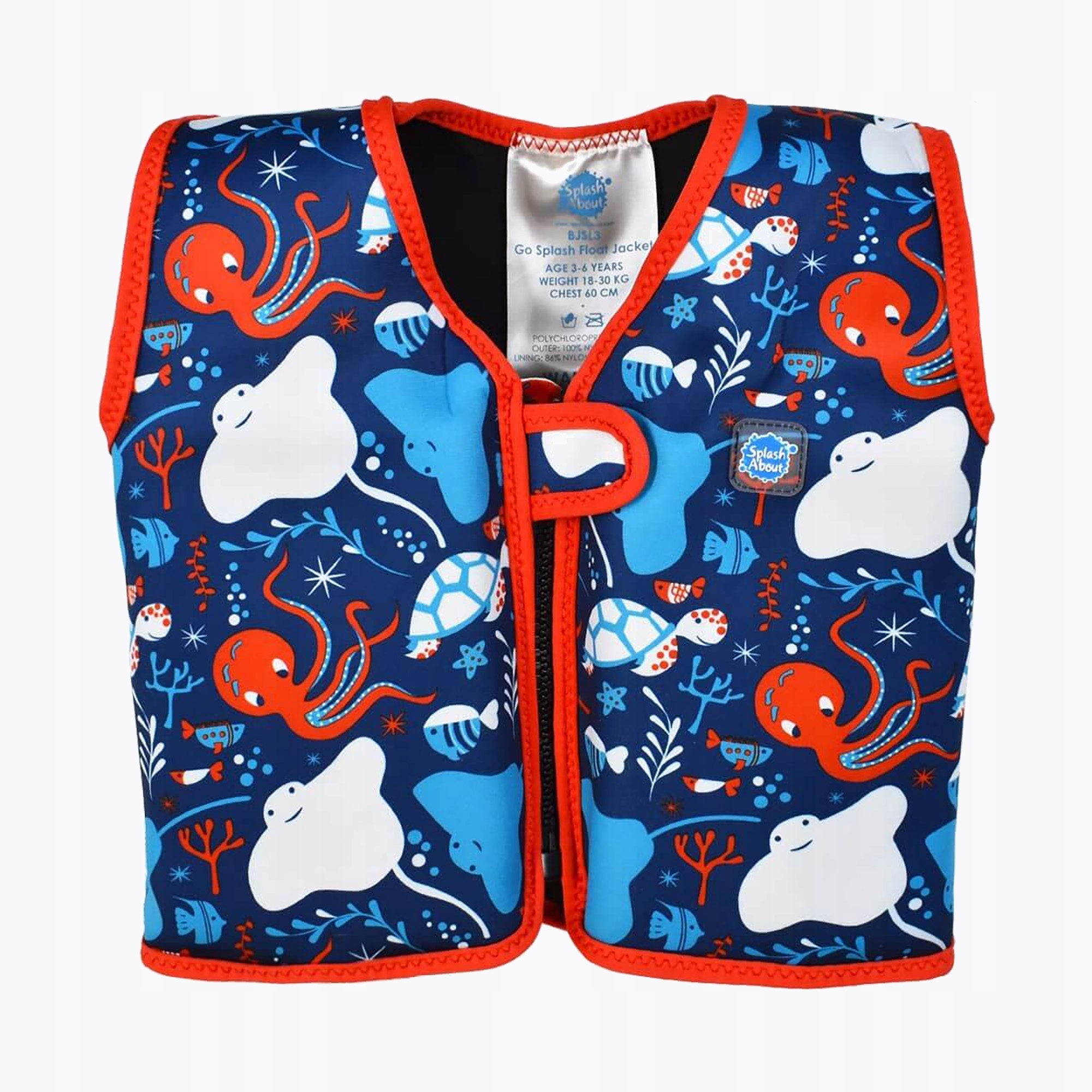 Safety vest for children Splash About Go Splash Float sea 1-3 Y Manufacturer code BJSL1