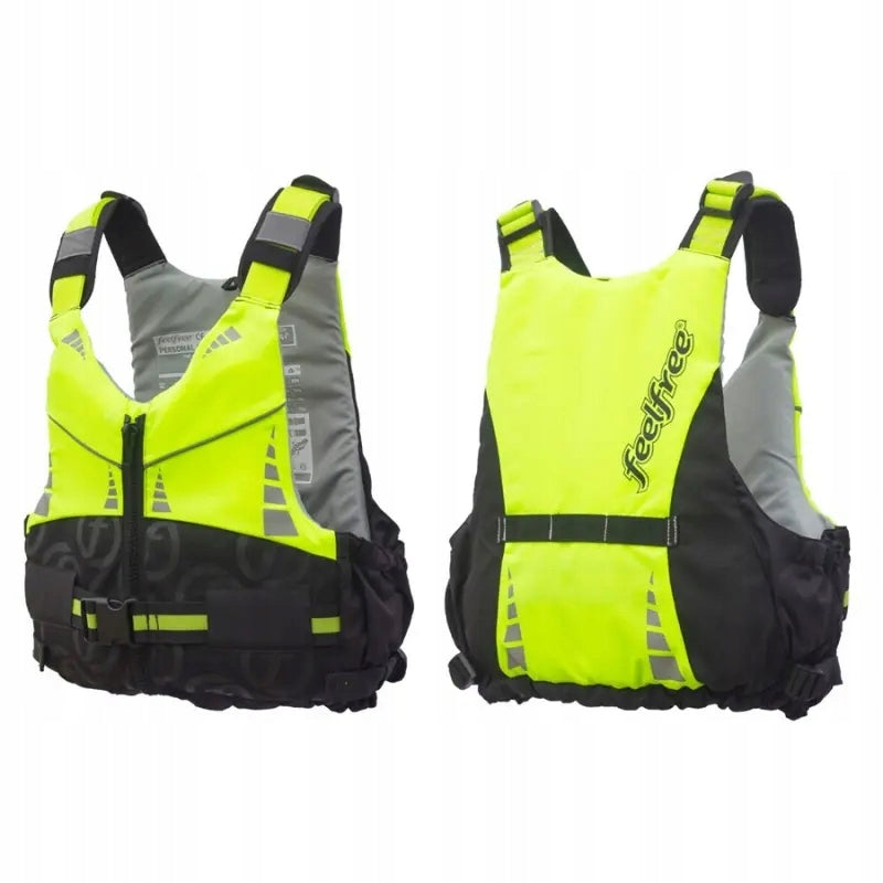 Safety vest life vest for water FeelFree Advance green 70++ kg r.XXL