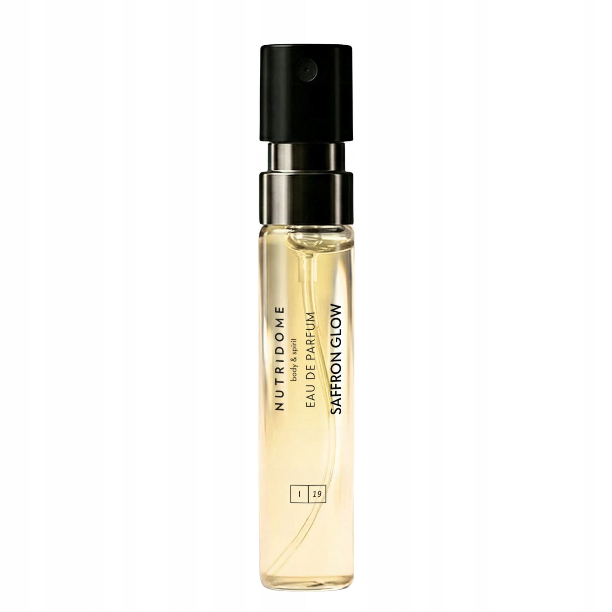 Saffron Glow Eau de Parfum 2 ml Nutridome permanent perfume unisex fragrance Packaging status original