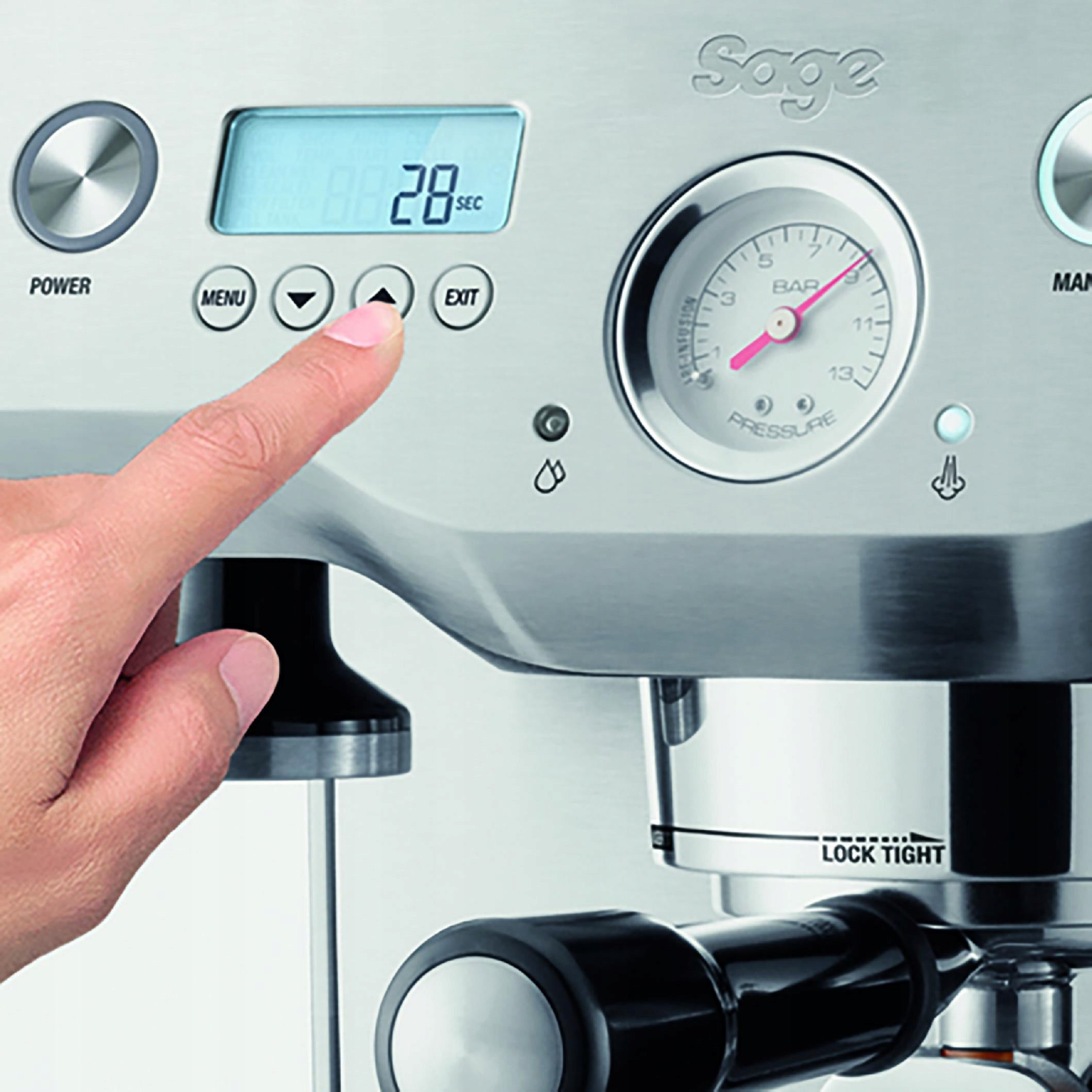 Sage DUAL BOILER SES920BSS Silver Packaging status original
