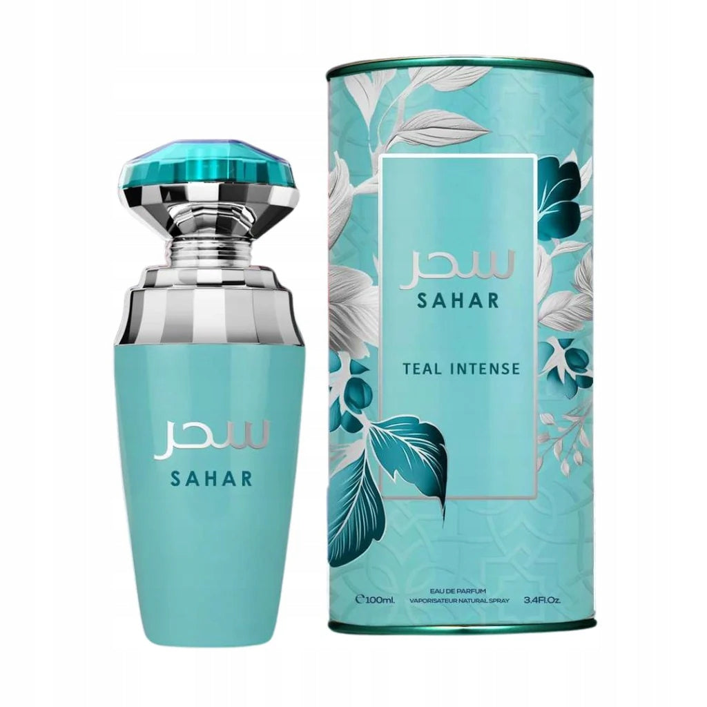 Sahar Teal Intense EDP 100 ml – Fruity and Floral, Female Perfume Fragrance