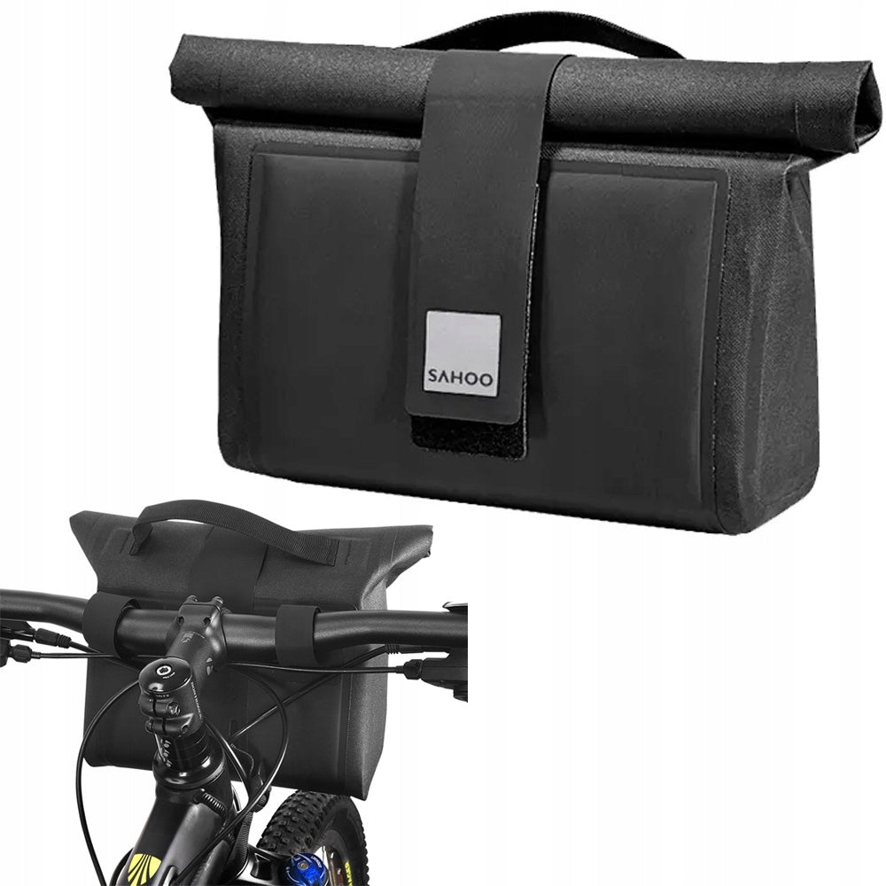 Sahoo WATERPROOF roomy bag with 2L bicycle pouch holder for handlebar