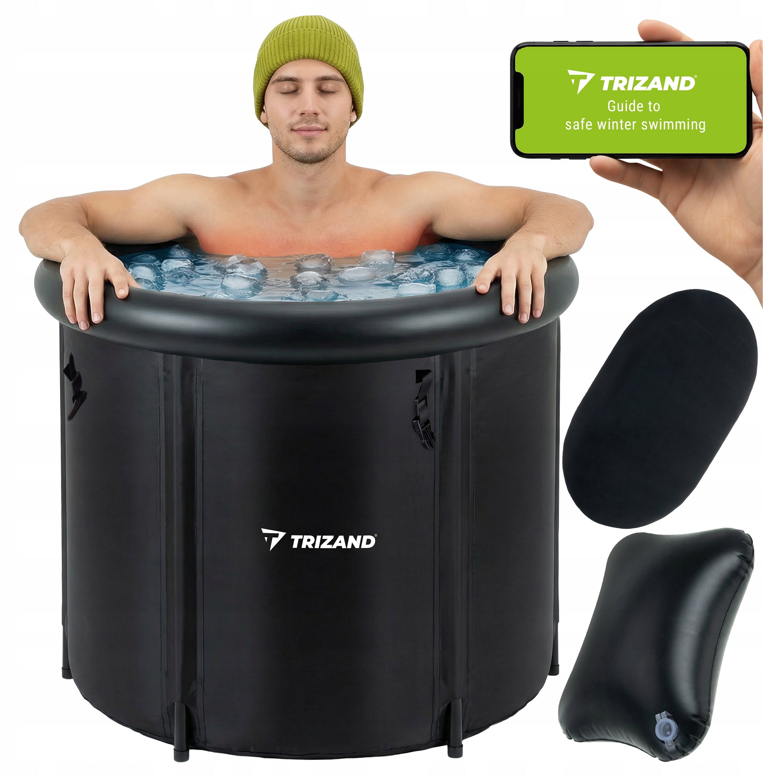 Sailing Barrel 320L Ice Bathtub Portable Balia Regeneration Pool