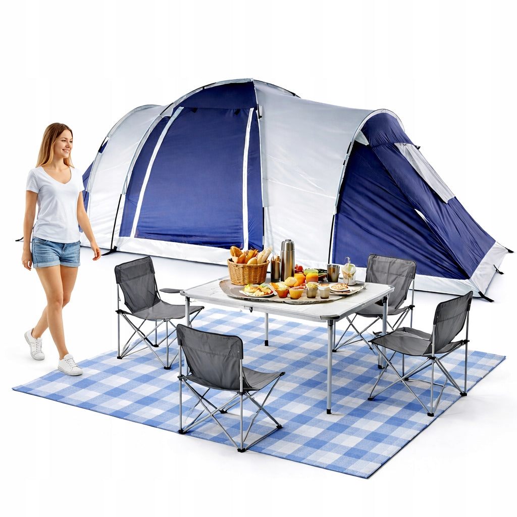 Sale XXL Tent HAVANA 6 persons 5000mm Sewn floor SLEEP WELL