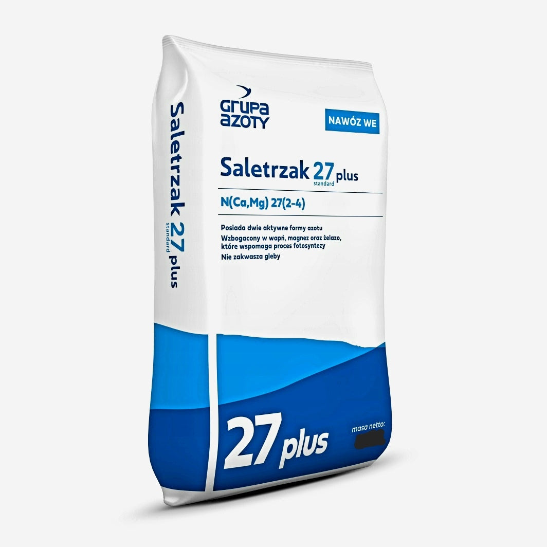 Saletrzak Nitrogen Fertilizer Grupa Azoty granules 25 kg original packaging