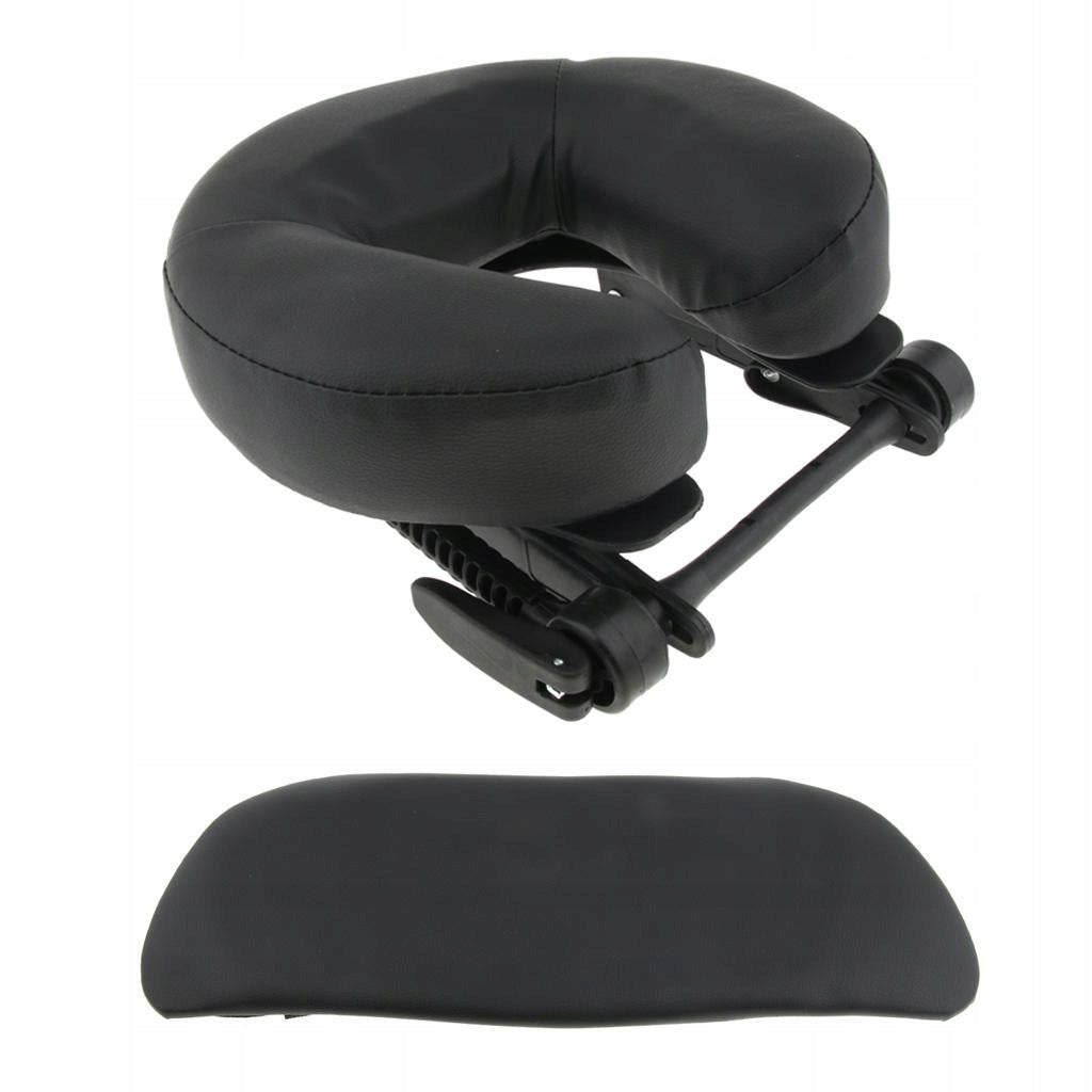 Salon Adjustable Massage Table Face Cradle Black Brand no brand