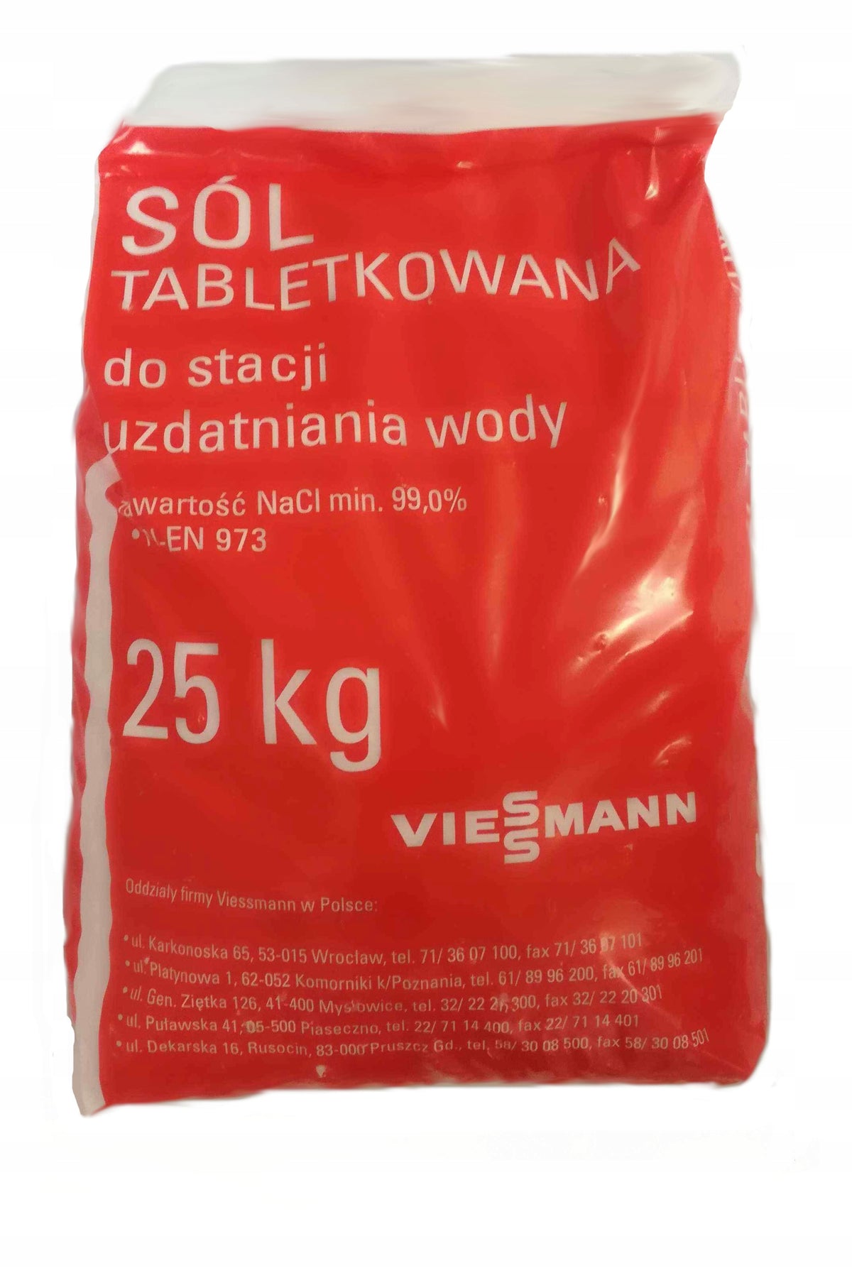 Salt VIESSMANN tableted pills water softener