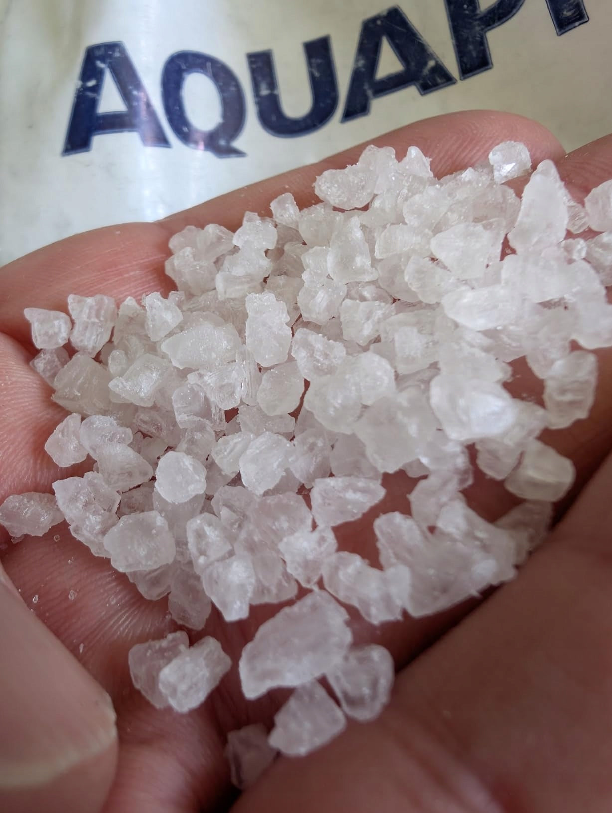 Salt in crystals for softener or water dishwasher Aquaphor 10 kg Brand Aquaphor