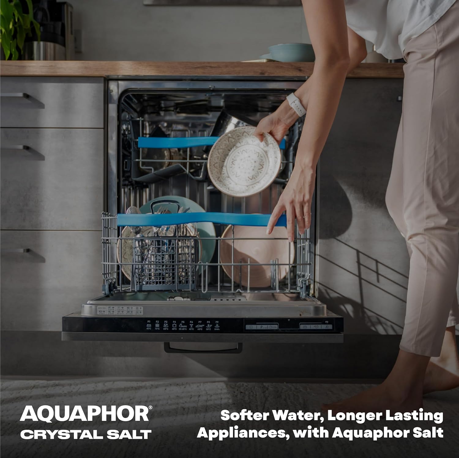 Salt in crystals for softener or water dishwasher Aquaphor 10 kg EAN (GTIN) 4744131019901