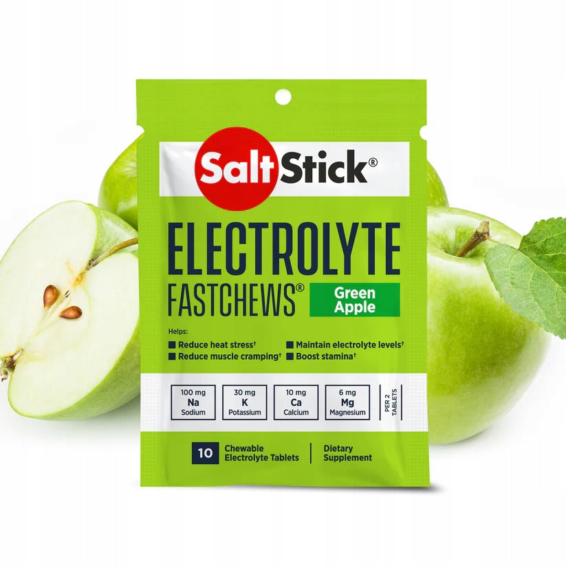 SaltStick Electrolyte lozenges 10pcs apple