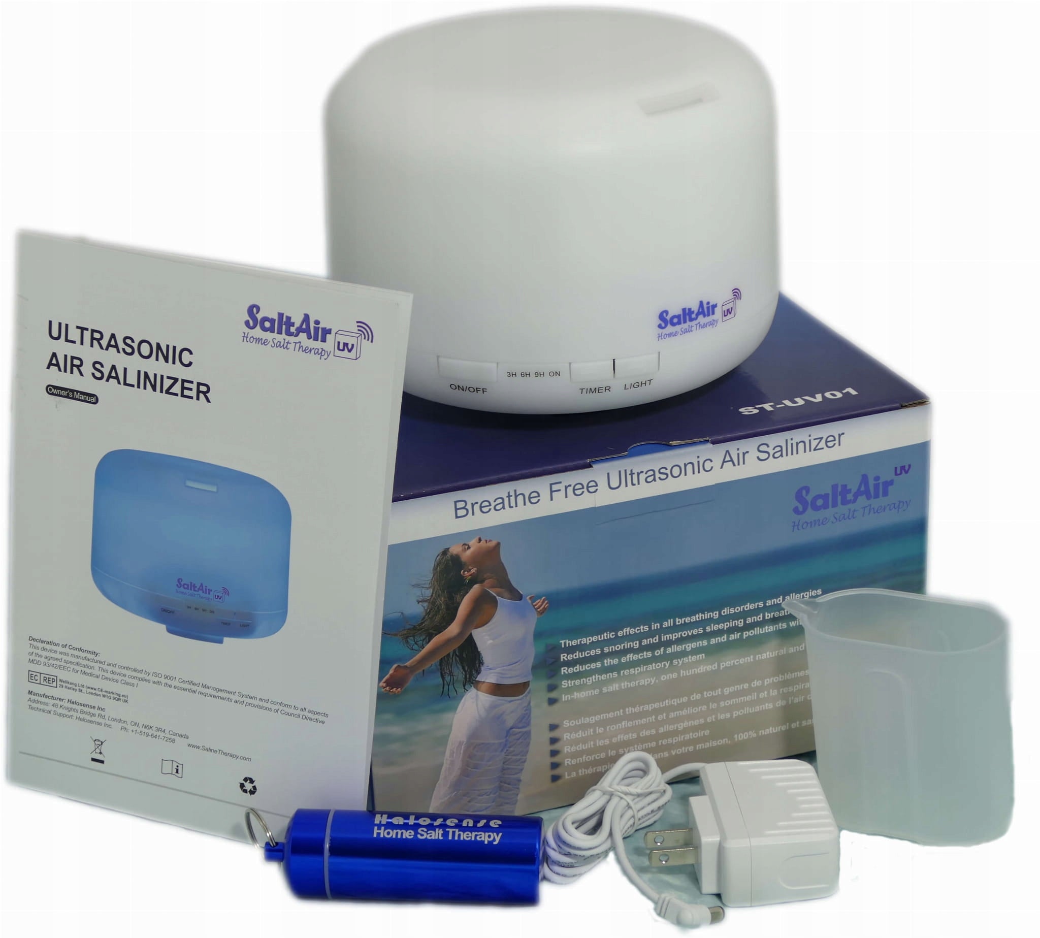Saltair brine diffuser / brine humidifier + freebie brine! Packaging status original