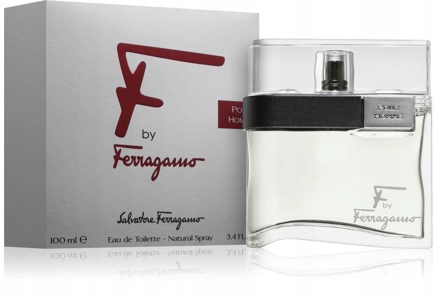Salvatore Ferragamo F by Ferragamo 100ml EDT Eau De Toilette Men's Perfume