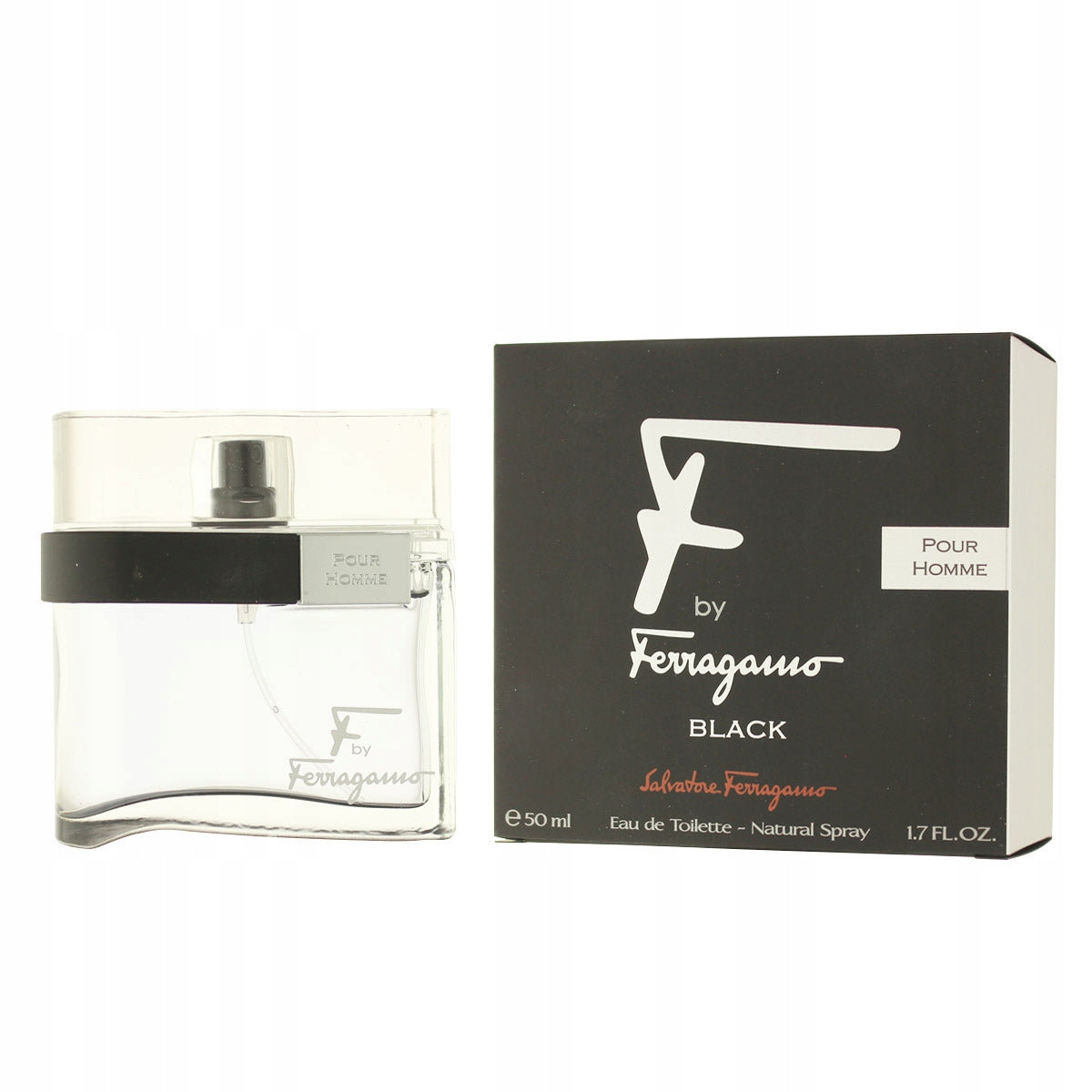 Salvatore Ferragamo F by Ferragamo Black EDT 50 ml