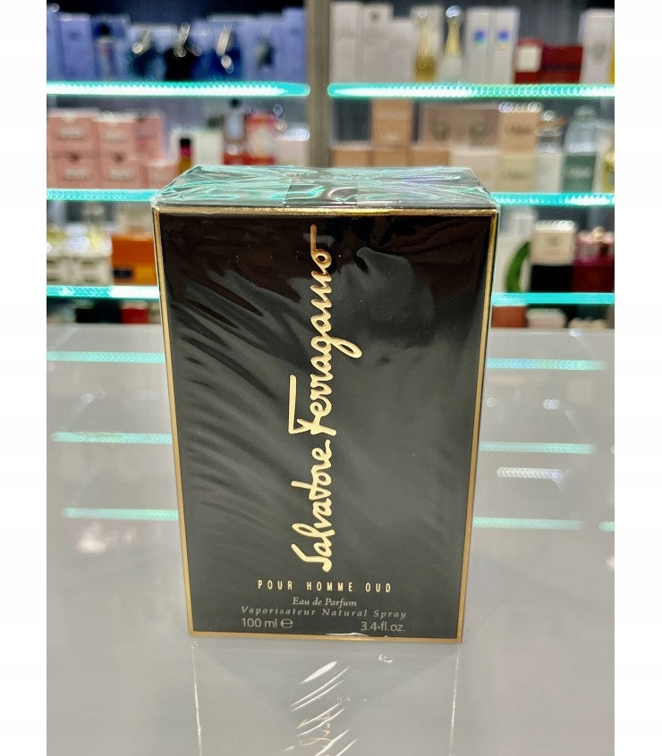 Salvatore Ferragamo Pour Homme Oud EDP 100ml Packaging status original