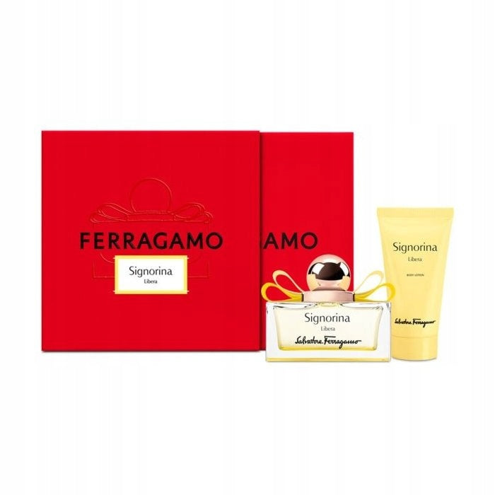 Salvatore Ferragamo Signorina Libera parfumo voda 50ml+telové mlieko 50ml