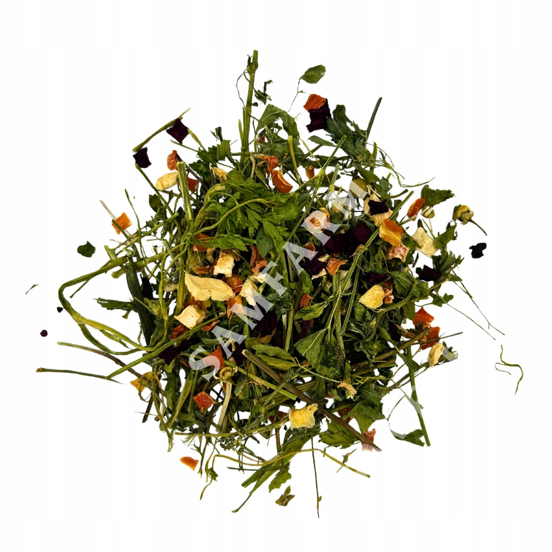 SamFarm Rural Bed XXL 850g mixture of vegetable herbs for rabbits mega Packaging status original