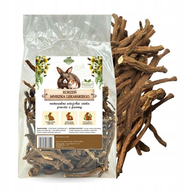 Samfarm DANDELION ROOT for Rabbits and Rodents 200g