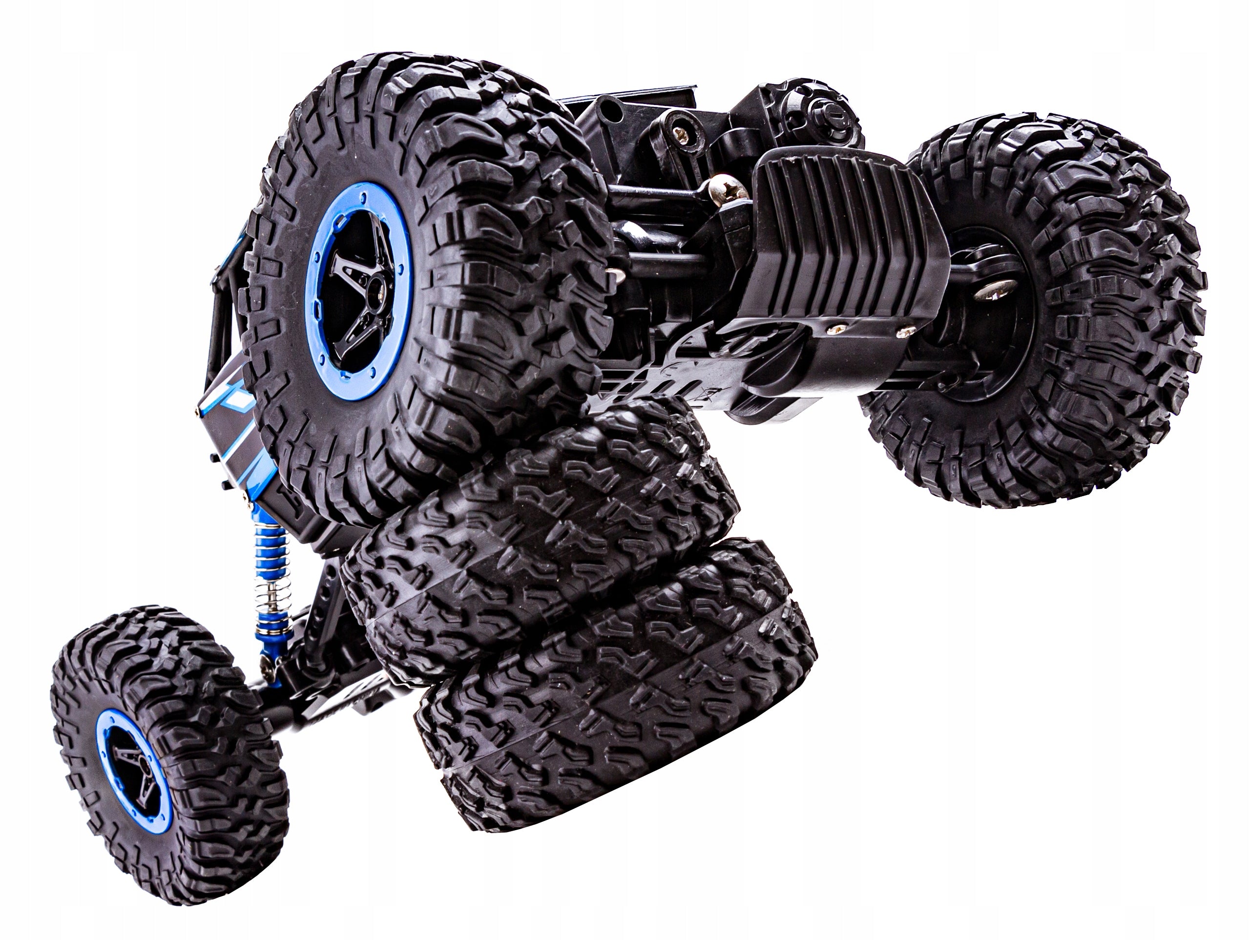 Funkgesteuerter Jeep Rock Crawler 2,4 GHz 1:18 Schwarz/Blau 