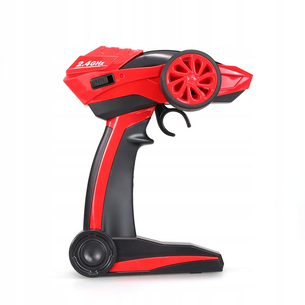 RC džipas Radijo bangomis valdomas automobilis 1:14 2.4GHz 4WD RED
