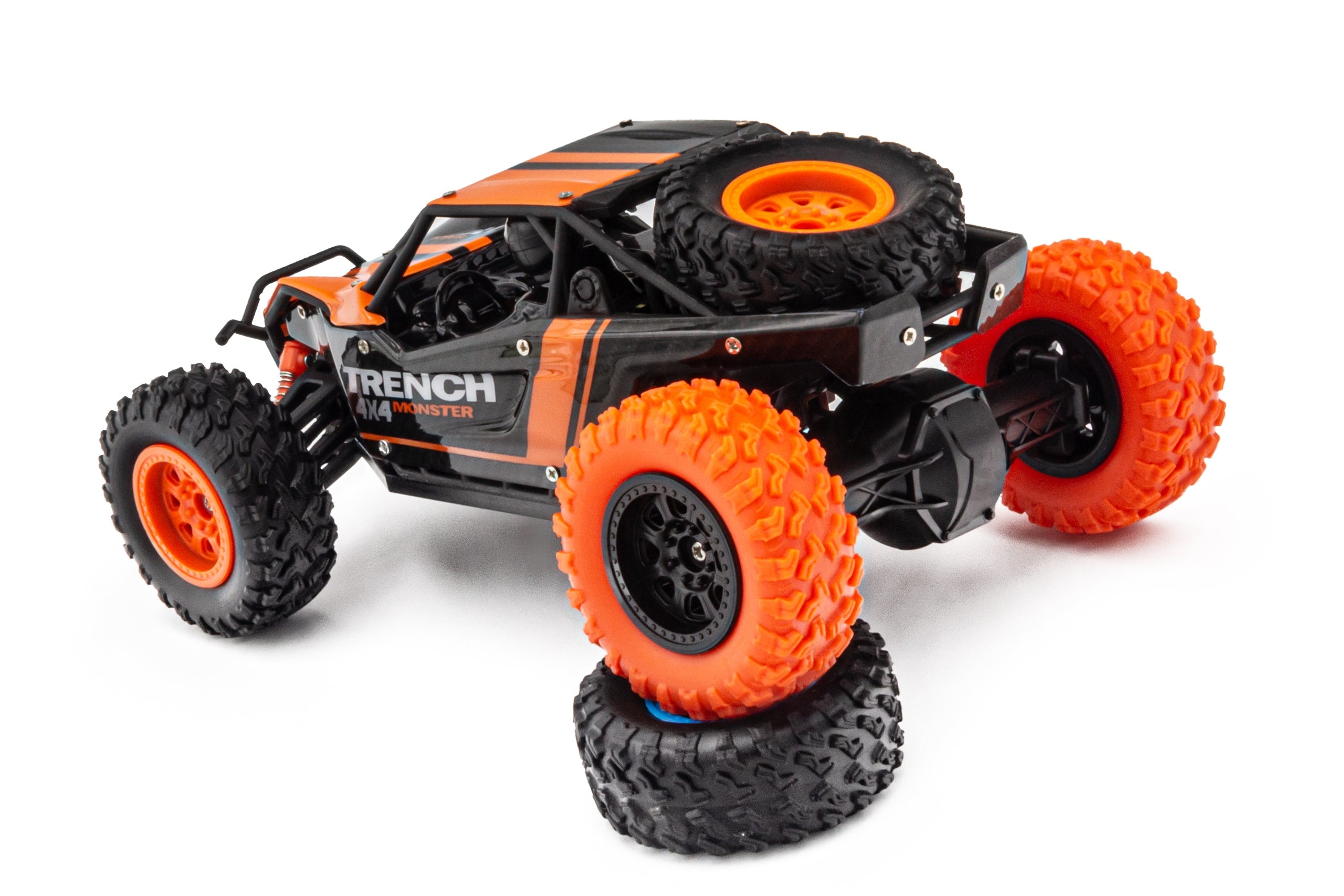 Radijo bangomis valdomas bagis 4WD, HB Toys, 20km/h, orandžinė, HB-SM2402