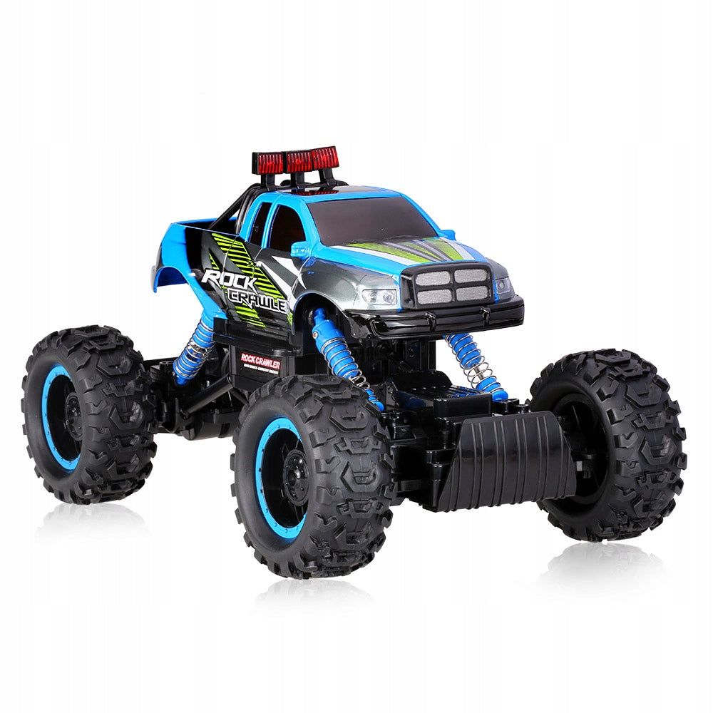 RC Jeep Funkgesteuertes Auto 1:14 2,4 GHz 4WD Blau 