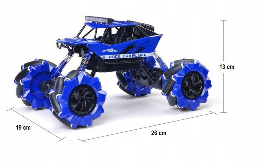 RC Auto Nqd Drift Crawler 4WD Blau 