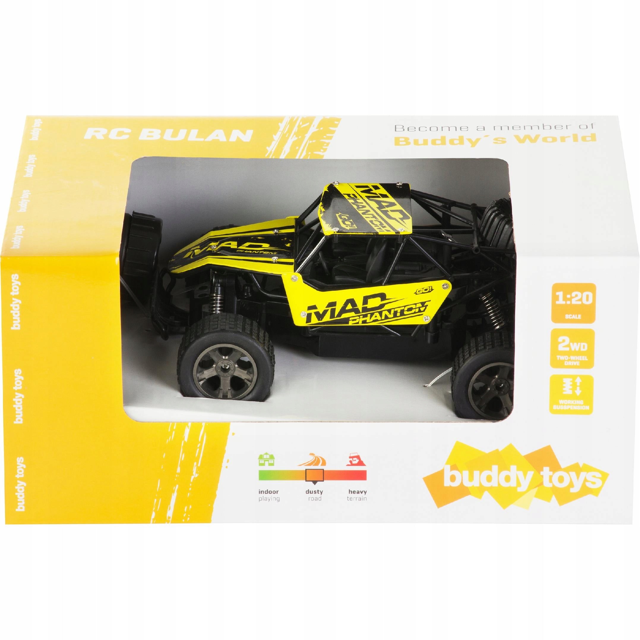 Funkgesteuertes BULAN Buddy Toys, 1:16 
