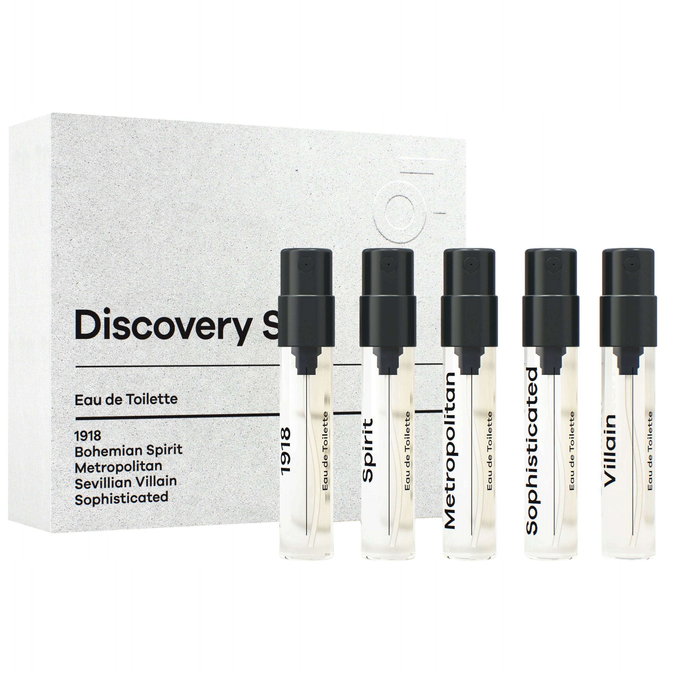 Sample fragrance from the Beviro Discovery Set men's EDT for him 5x2ml
