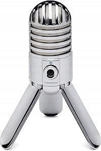Samson Meteor Mic Studio Quality USB Microphone for Music Game Podcasts
