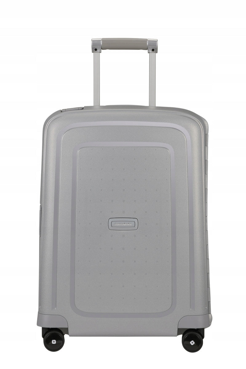 Samsonite S'cure Cabin Suitcase 55cm 34l Hard Silver Brand Samsonite