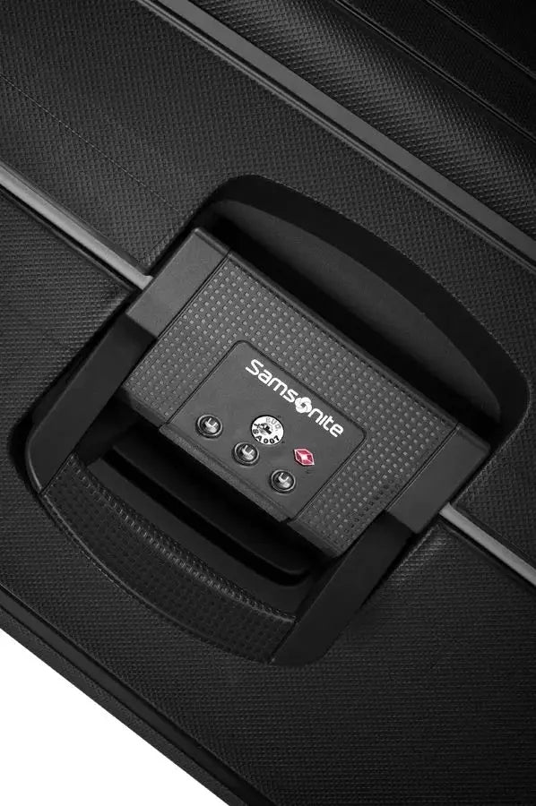 Samsonite S'cure Suitcase Large 75 cm 102l hard polypropylene black Black Depth (shorter edge) 31 cm