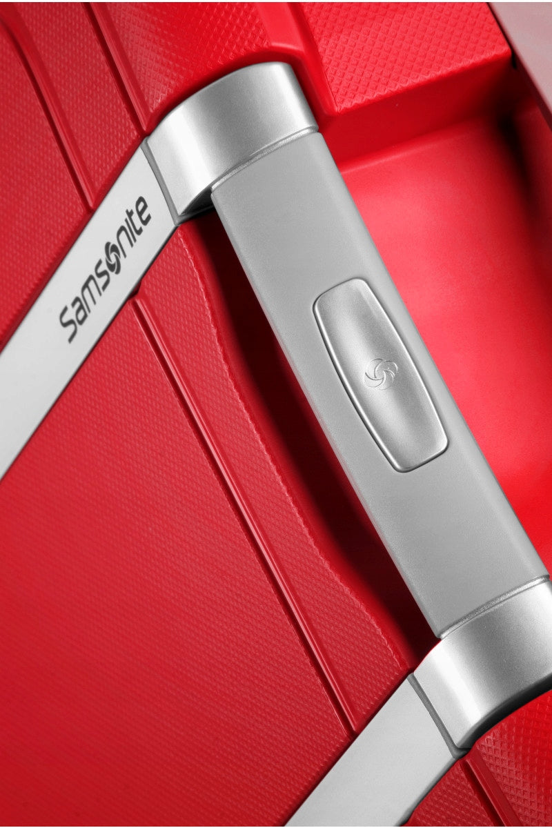 Samsonite S'cure Suitcase Large XL 81 cm red Crimson Red Width (longer edge) 55 cm