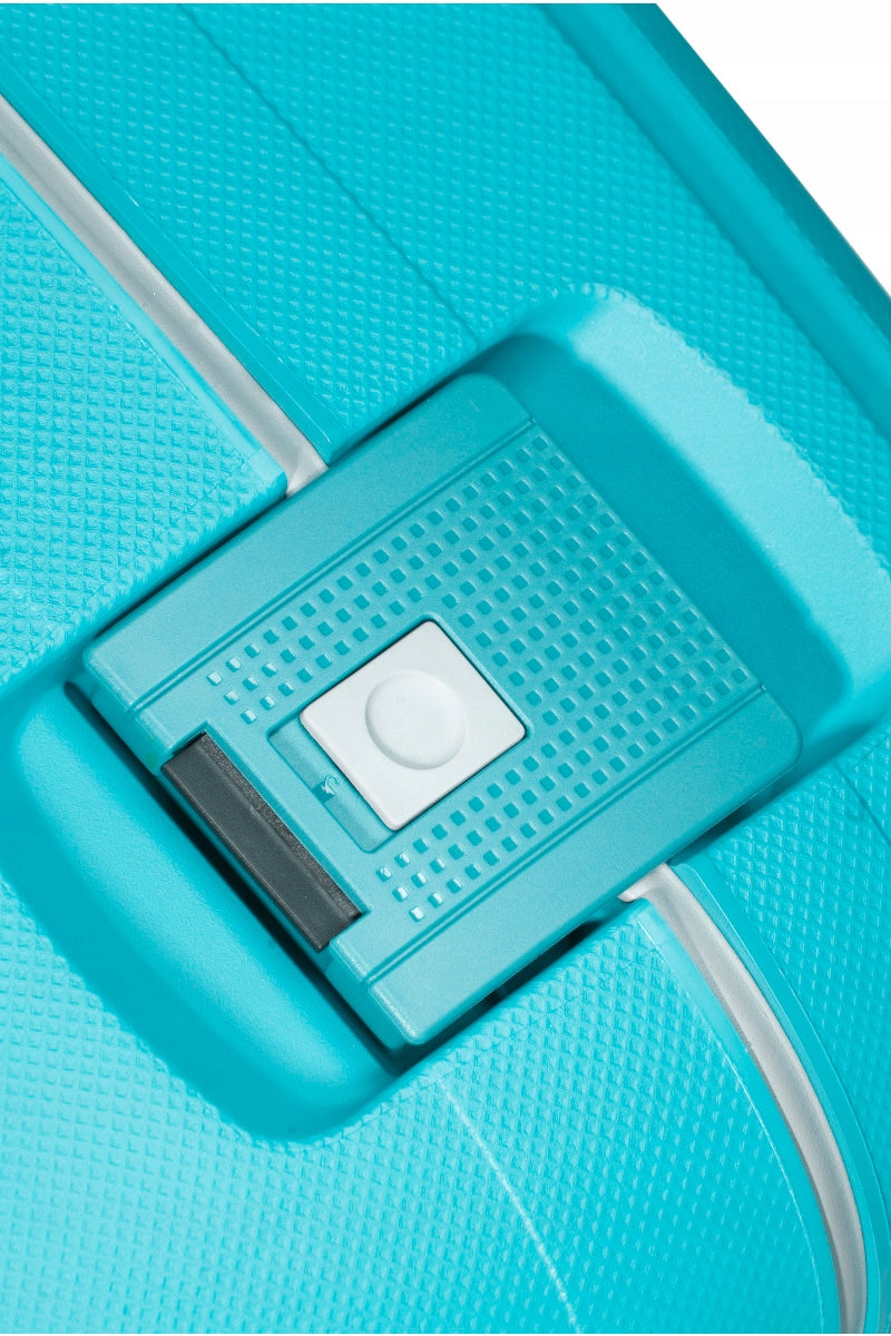 Samsonite S'cure Suitcase Medium 69 cm 79l Hard Polypropylene Aqua Blue Depth (shorter edge) 29 cm
