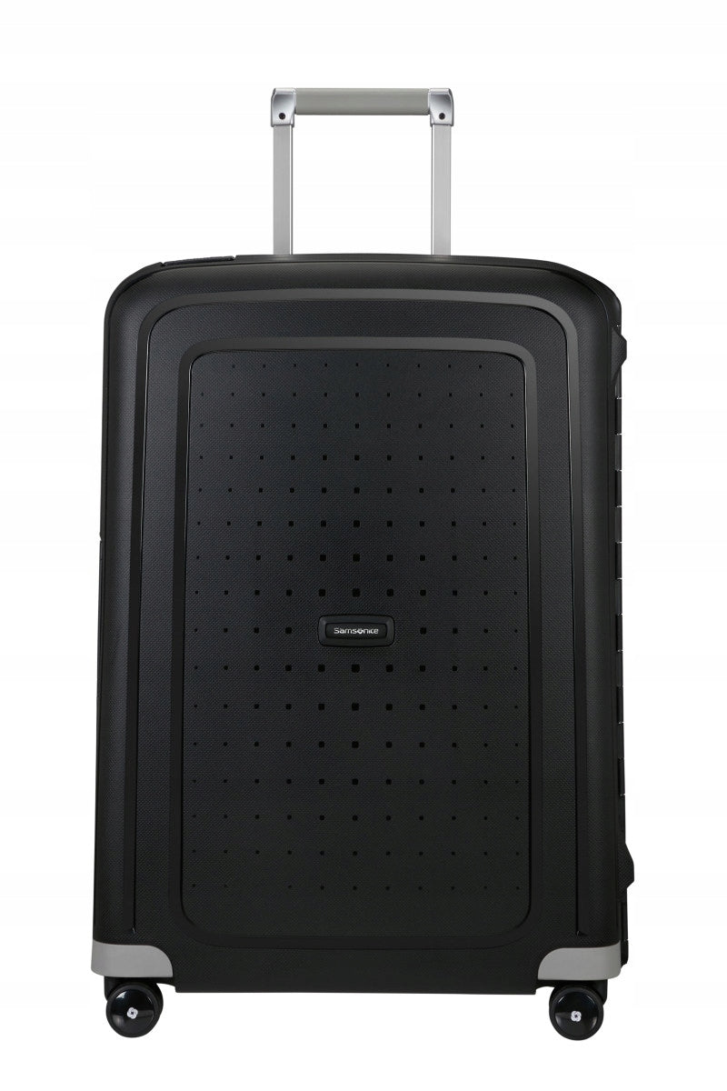 Samsonite S'cure Suitcase Medium 69 cm 79l Hard Polypropylene Black Brand Samsonite