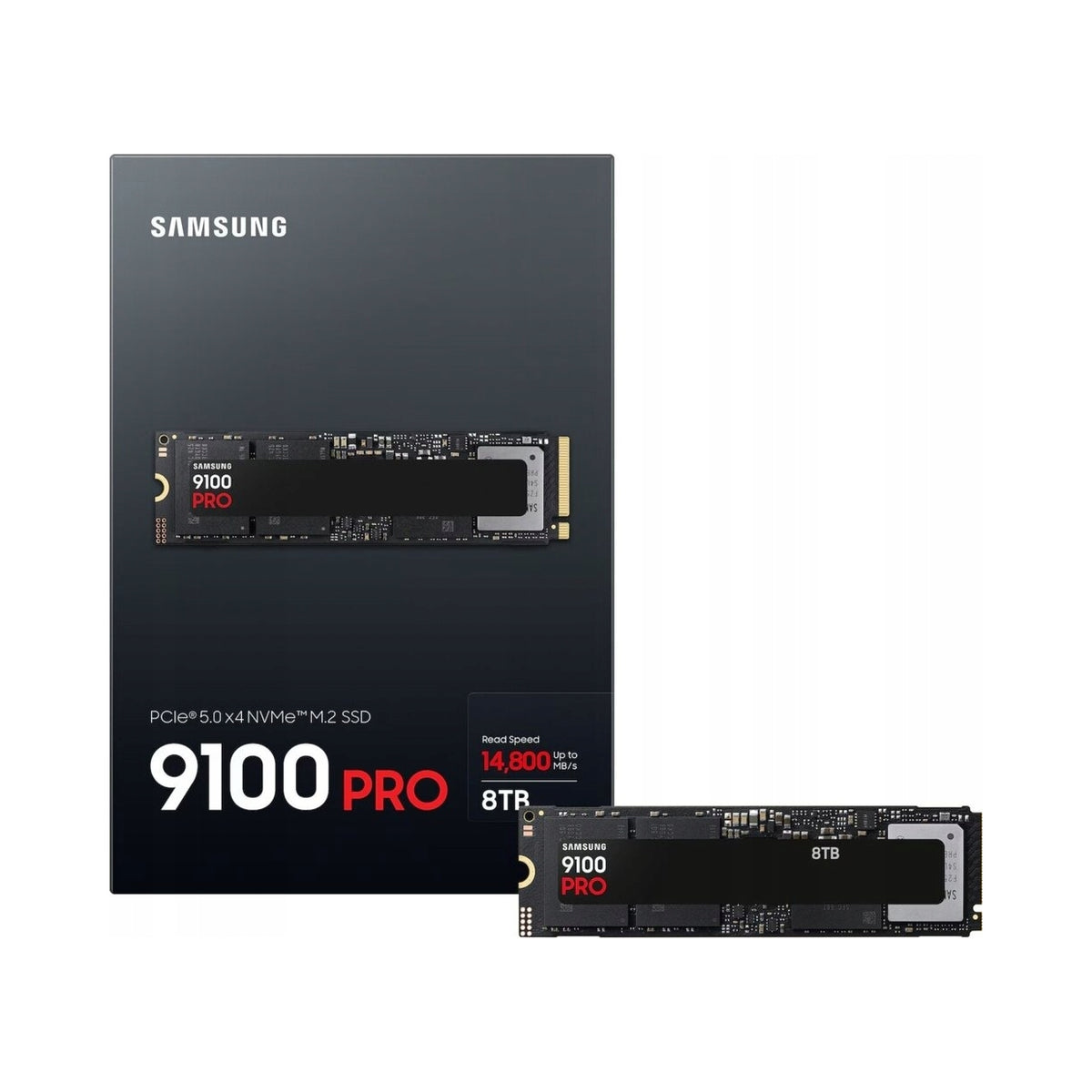 Samsung 9100 PRO 8TB PCIe 5.0 x4 NVMe 2.0 SSD