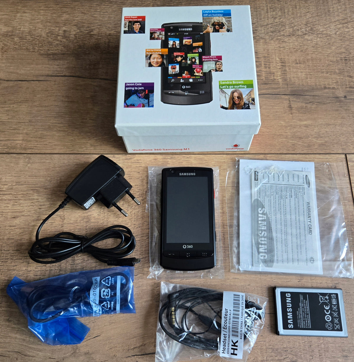 Samsung GT-I6410 Black Set ! MEGA UNIQUE ! For Collector !Without Lock!