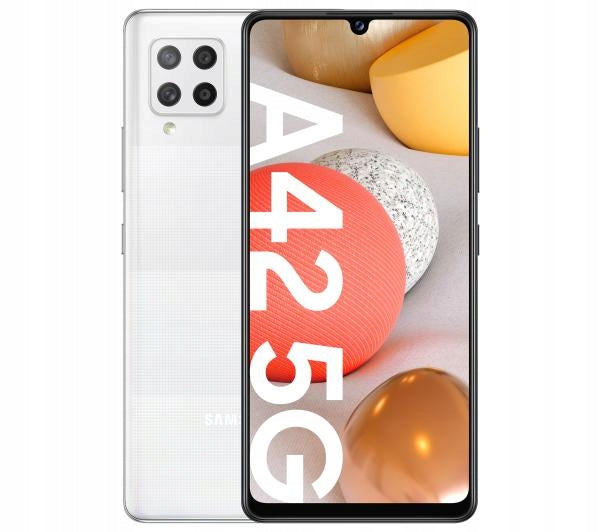 Samsung Galaxy A42 5G 4/128GB 6,6" 60Hz Prism Dot White 4000mAh