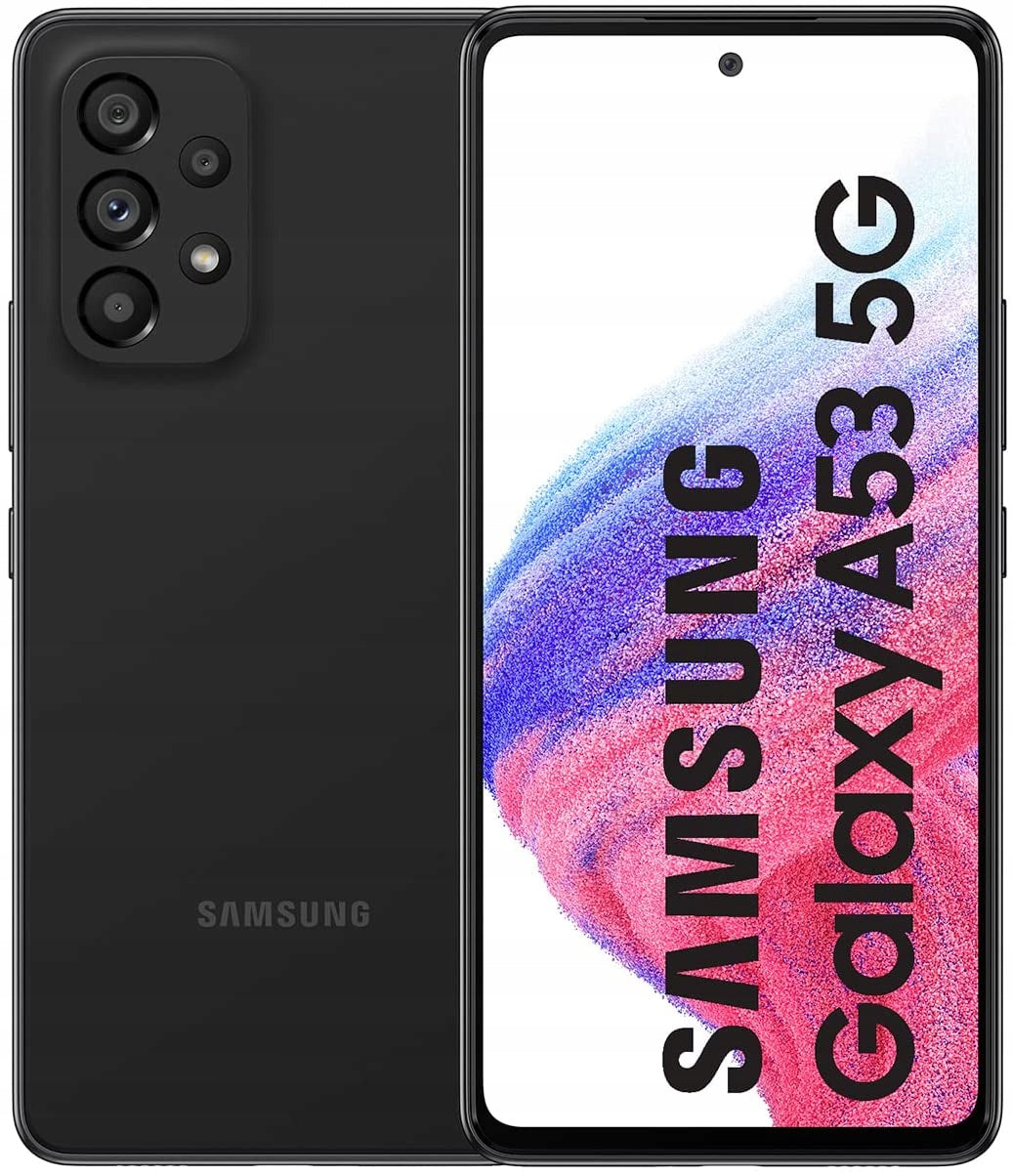 Samsung Galaxy A53 5G SM-A536B 6/128 Black + Freebies Glass and case /N Charger included yes