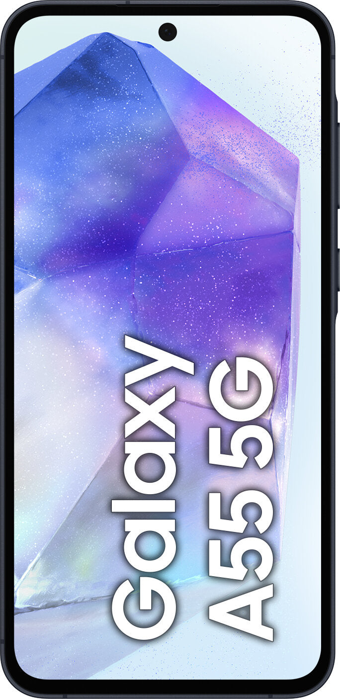 Samsung Galaxy A55 5G 8/128GB 120Hz 25W Awesome Navy + FREEBIE Case! Manufacturer code SM-A556BZKAEUE