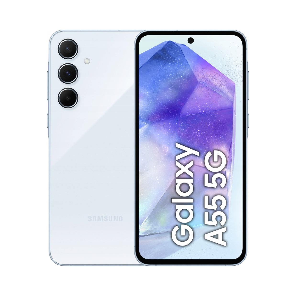 Samsung Galaxy A55 8 GB / 128 GB 5G smartphone, blue