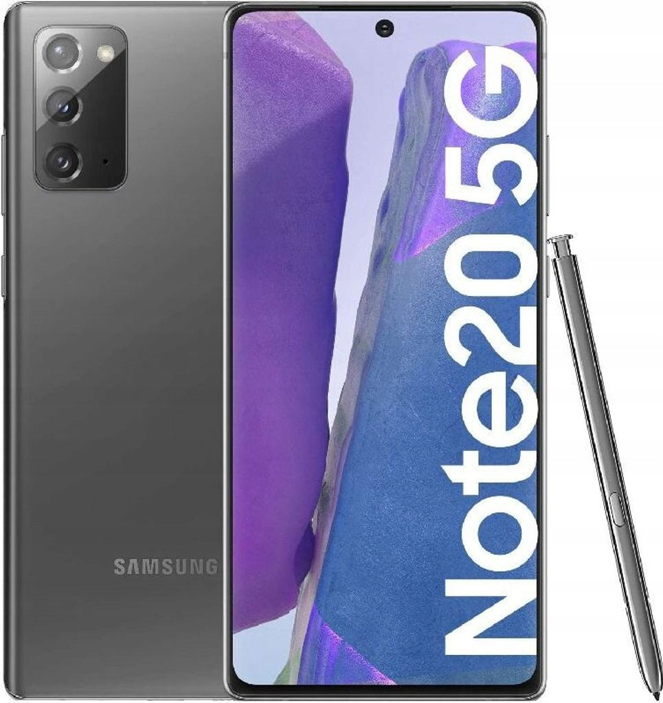 Samsung Galaxy Note 20 N981B 8 GB/256 GB 5G DUAL SIM + Glass + Case !