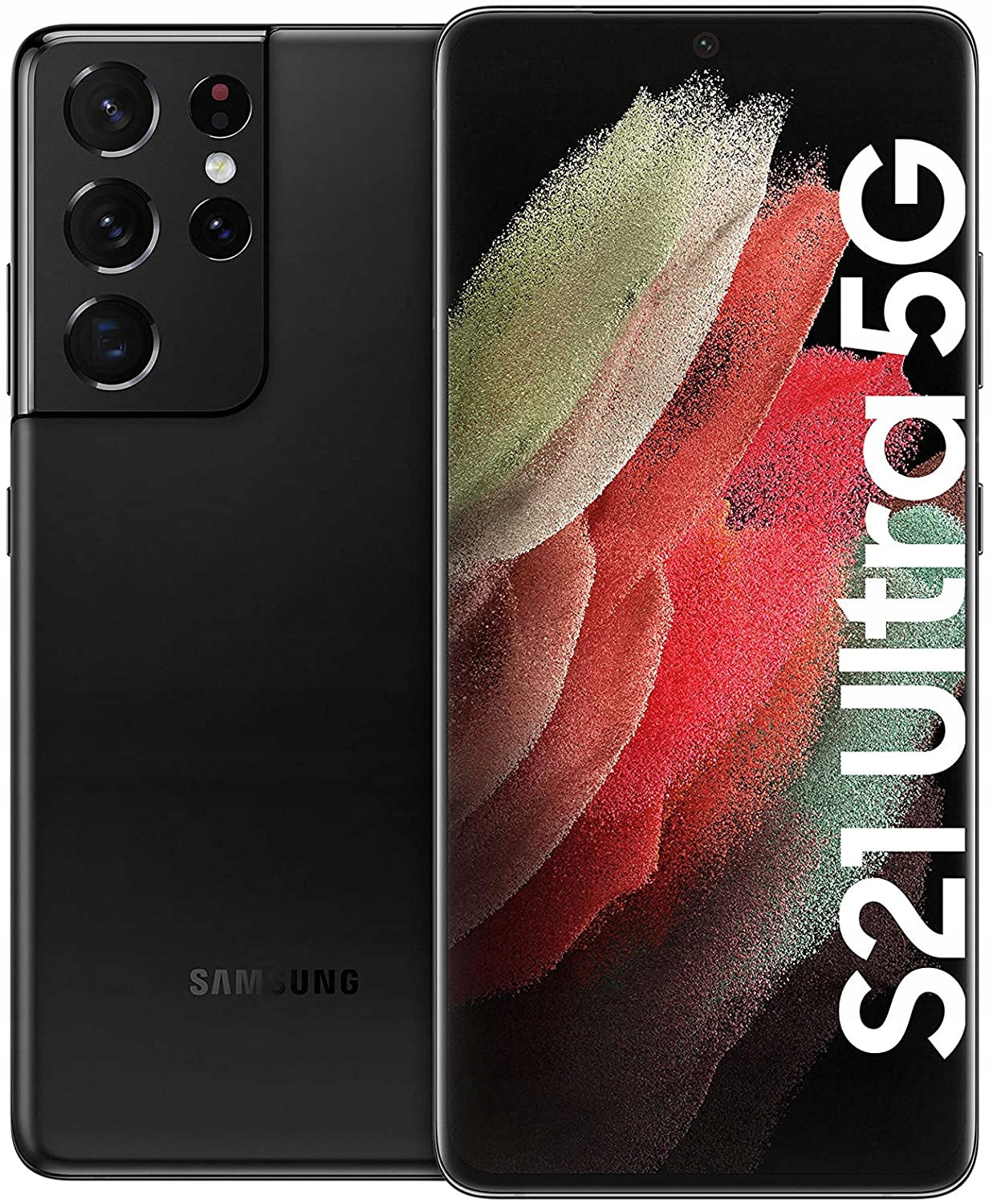 Samsung Galaxy S21 Ultra 16 GB / 512 GB 5G black | CASE | FOIL |25W |