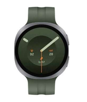 Samsung Galaxy Watch 9 44mm Silver Green Strap Packaging status original