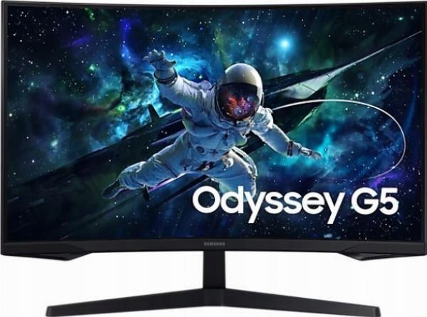 Samsung Odyssey G5 LS32CG552EUXEN - 32" VA Curved QHD 165Hz Batteries included no