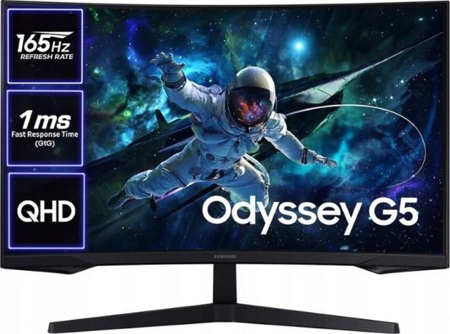 Samsung Odyssey G5 LS32CG552EUXEN - 32" VA Curved QHD 165Hz