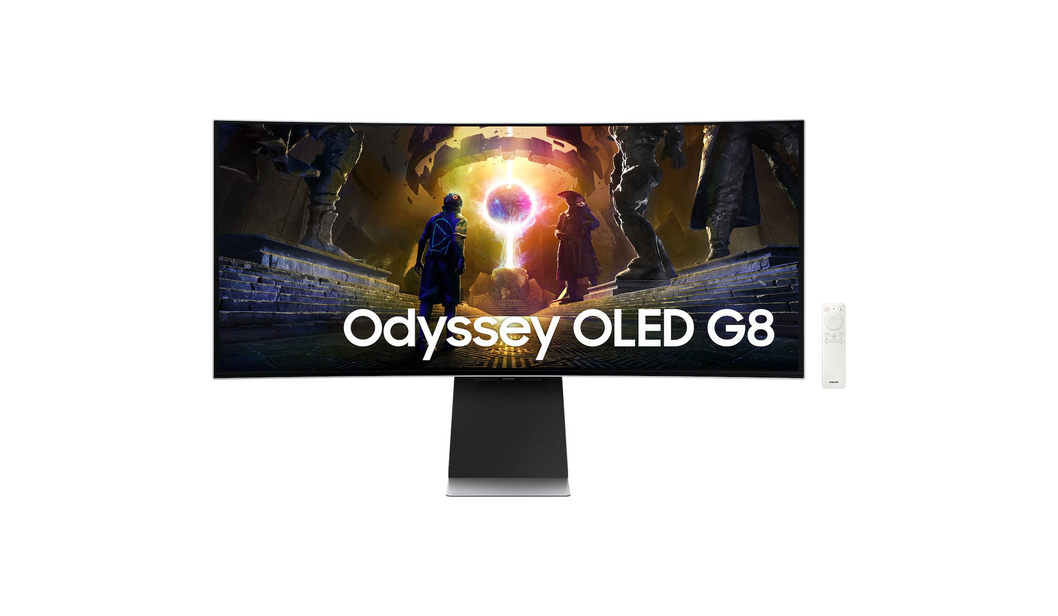 Samsung Odyssey G85SD 32" QD-OLED Monitor, 3440 x 1440 UWQHD, 175Hz, 0,03ms