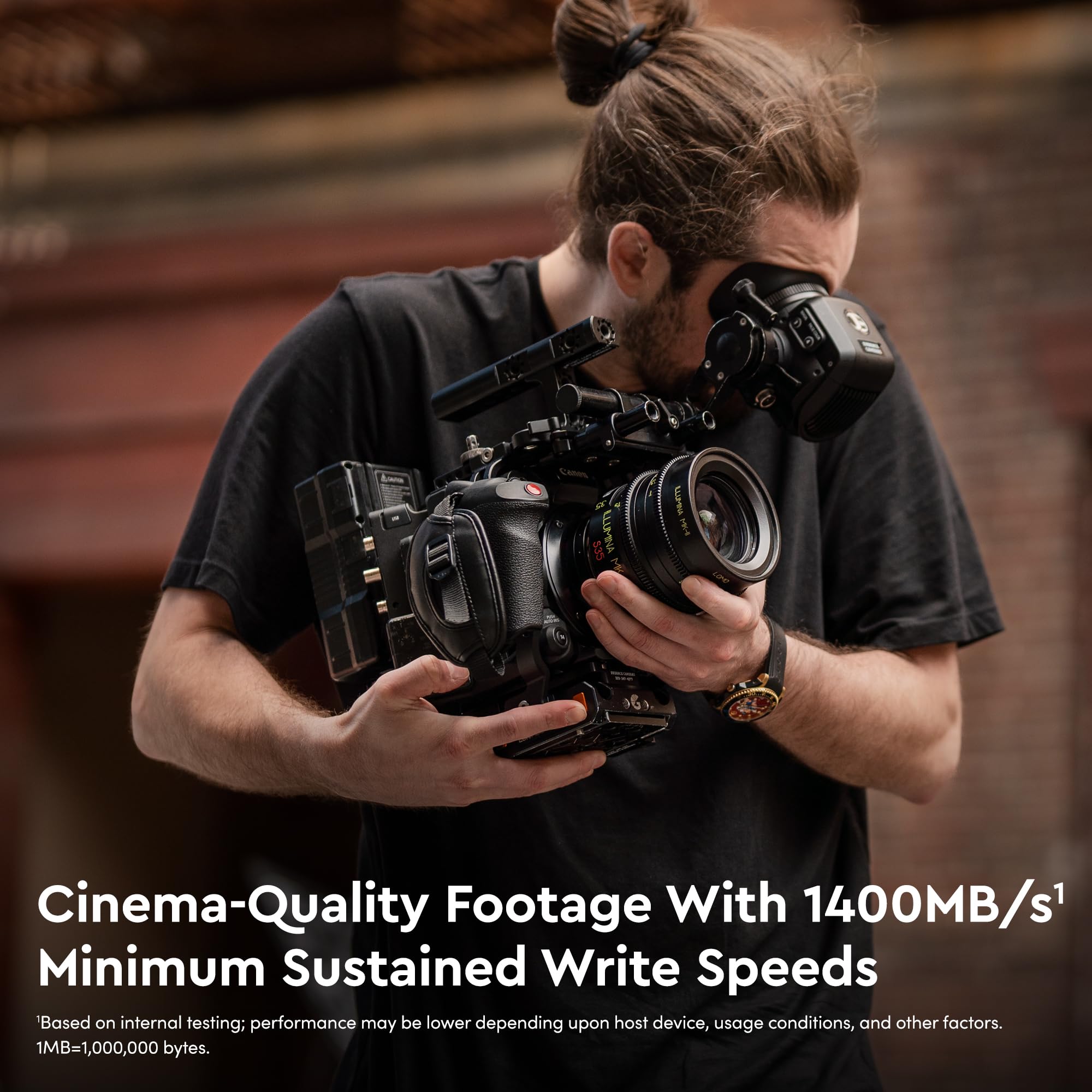 SanDisk 640GB PRO-CINEMA Cfexpress Type B, up to 1500 MB/s write, up to 170 Model PRO-CINEMA CFexpress (Type B)